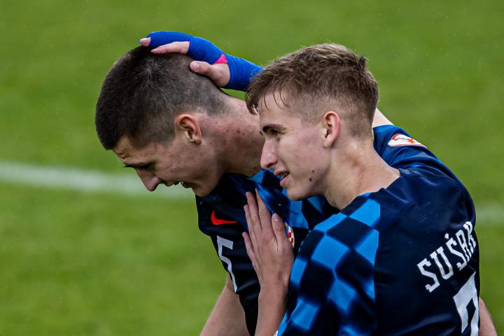 克罗地亚在对阵荷兰中获得胜利